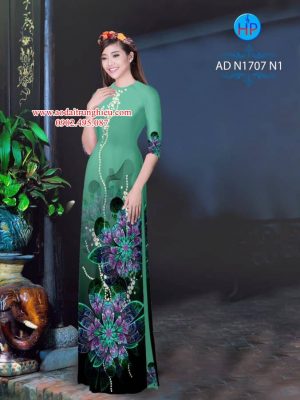 Vải áo dài Hoa ảo sang chảnh kiểu mới AD N1707 33 1563287341 98 Vai ao dai Hoa ao sang chanh kieu moi AD