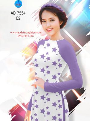 Vải áo dài Ngôi sao toả sáng thiết kế 2019 AD 7554 26 1563287478 102 Vai ao dai Ngoi sao toa sang thiet ke 2019