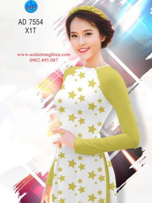 Vải áo dài Ngôi sao toả sáng thiết kế 2019 AD 7554 22 1563287478 445 Vai ao dai Ngoi sao toa sang thiet ke 2019