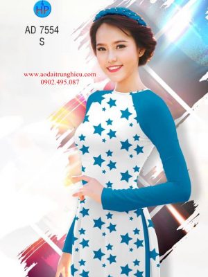 Vải áo dài Ngôi sao toả sáng thiết kế 2019 AD 7554 32 1563287479 628 Vai ao dai Ngoi sao toa sang thiet ke 2019
