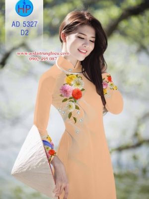 Vải áo dài Hoa Cúc kiểu mới AD 5327 13 1563290307 252 Vai ao dai Hoa Cuc kieu moi AD 5327