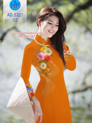 Vải áo dài Hoa Cúc kiểu mới AD 5327 20 1563290307 544 Vai ao dai Hoa Cuc kieu moi AD 5327