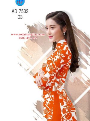 Vải áo dài Hoa đều kiểu mới AD 7532 24 1563290575 115 Vai ao dai Hoa deu kieu moi AD 7532