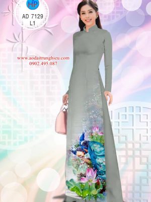 1563291077 48 Vai ao dai Cong va Hoa Sen thiet ke 2019
