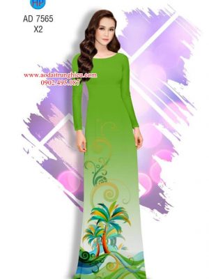 Vải áo dài Hoa văn mùa hè kiểu mới AD 7565 23 1563291442 647 Vai ao dai Hoa van mua he kieu moi AD