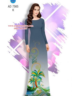 Vải áo dài Hoa văn mùa hè kiểu mới AD 7565 29 1563291442 801 Vai ao dai Hoa van mua he kieu moi AD