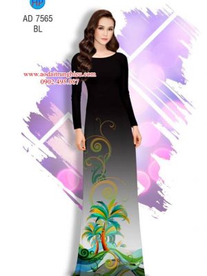 Vải áo dài Hoa văn mùa hè kiểu mới AD 7565 37 1563291442 818 Vai ao dai Hoa van mua he kieu moi AD