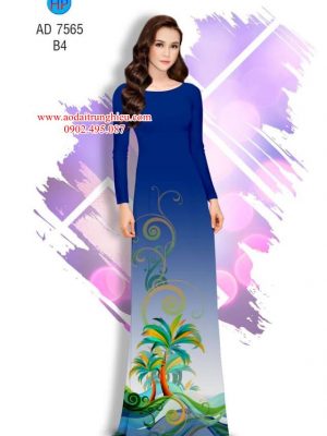 Vải áo dài Hoa văn mùa hè kiểu mới AD 7565 36 1563291442 876 Vai ao dai Hoa van mua he kieu moi AD