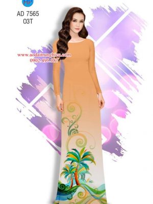 Vải áo dài Hoa văn mùa hè kiểu mới AD 7565 26 1563291442 978 Vai ao dai Hoa van mua he kieu moi AD