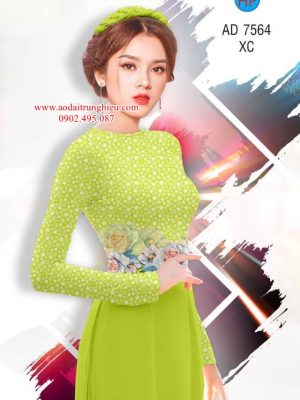 Vải áo dài Hoa in 3D kiểu mới AD 7564 30 1563291952 465 Vai ao dai Hoa in 3D kieu moi AD 7564