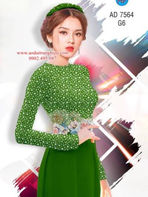 Vải áo dài Hoa in 3D kiểu mới AD 7564 22 1563291952 597 Vai ao dai Hoa in 3D kieu moi AD 7564