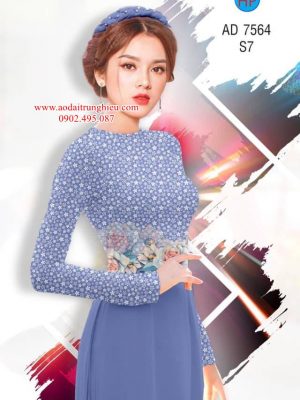 Vải áo dài Hoa in 3D kiểu mới AD 7564 24 1563291952 776 Vai ao dai Hoa in 3D kieu moi AD 7564