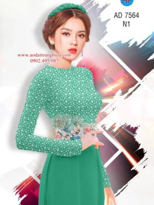 Vải áo dài Hoa in 3D kiểu mới AD 7564 21 1563291952 936 Vai ao dai Hoa in 3D kieu moi AD 7564