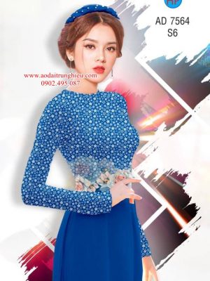 Vải áo dài Hoa in 3D kiểu mới AD 7564 25 1563291952 970 Vai ao dai Hoa in 3D kieu moi AD 7564