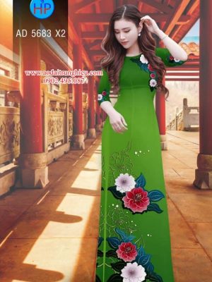Vải áo dài Hoa in 3D kiểu mới AD 5683 26 1563292081 501 Vai ao dai Hoa in 3D kieu moi AD 5683
