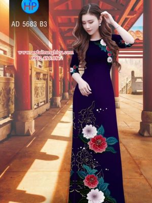 Vải áo dài Hoa in 3D kiểu mới AD 5683 25 1563292081 648 Vai ao dai Hoa in 3D kieu moi AD 5683