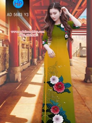 Vải áo dài Hoa in 3D kiểu mới AD 5683 29 1563292082 741 Vai ao dai Hoa in 3D kieu moi AD 5683