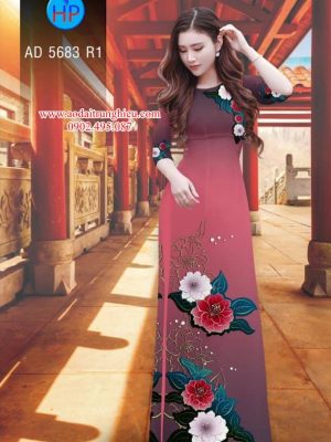 Vải áo dài Hoa in 3D kiểu mới AD 5683 34 1563292082 875 Vai ao dai Hoa in 3D kieu moi AD 5683