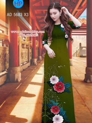 Vải áo dài Hoa in 3D kiểu mới AD 5683 27 1563292082 882 Vai ao dai Hoa in 3D kieu moi AD 5683