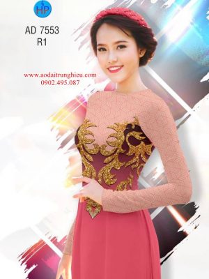 Vải áo dài Hoa văn sang chảnh mới ra AD 7553 28 1563292226 810 Vai ao dai Hoa van sang chanh moi ra AD