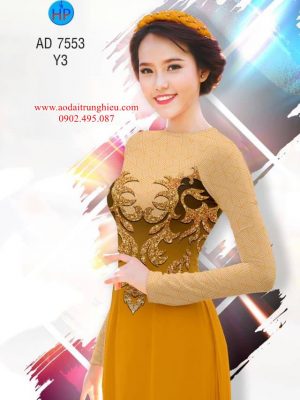 Vải áo dài Hoa văn sang chảnh mới ra AD 7553 31 1563292227 148 Vai ao dai Hoa van sang chanh moi ra AD