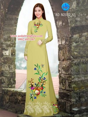 Vải áo dài hoa 3D đẹp thiết kế 2019 AD N2072 23 1563373040 693 Vai ao dai hoa 3D dep thiet ke 2019 AD