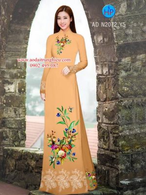 Vải áo dài hoa 3D đẹp thiết kế 2019 AD N2072 30 1563373040 857 Vai ao dai hoa 3D dep thiet ke 2019 AD