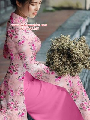 Vải áo dài hoa đều kiểu mới AD TD A4183 11 1563373806 626 Vai ao dai hoa deu kieu moi AD TD A4183