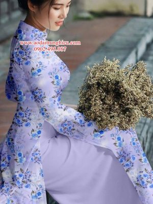 Vải áo dài hoa đều kiểu mới AD TD A4183 13 1563373806 822 Vai ao dai hoa deu kieu moi AD TD A4183