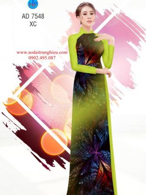 Vải áo dài Hoa ảo 3D kiểu mới AD 7548 24 1563374222 720 Vai ao dai Hoa ao 3D kieu moi AD 7548