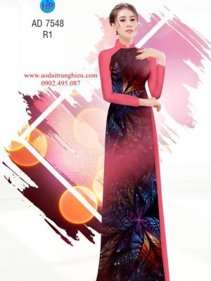 Vải áo dài Hoa ảo 3D kiểu mới AD 7548 28 1563374223 773 Vai ao dai Hoa ao 3D kieu moi AD 7548