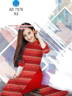 Vải áo dài Hoa văn thổ cẩm mới ra AD 7576 23 1563720810 393 Vai ao dai Hoa van tho cam moi ra AD