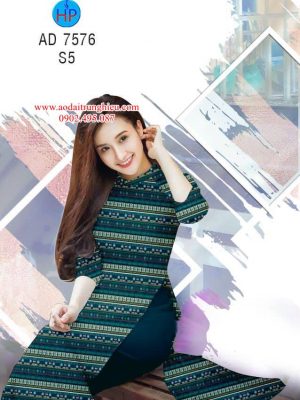 Vải áo dài Hoa văn thổ cẩm mới ra AD 7576 27 1563720810 818 Vai ao dai Hoa van tho cam moi ra AD