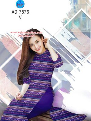 Vải áo dài Hoa văn thổ cẩm mới ra AD 7576 26 1563720810 917 Vai ao dai Hoa van tho cam moi ra AD