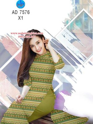 Vải áo dài Hoa văn thổ cẩm mới ra AD 7576 30 1563720811 353 Vai ao dai Hoa van tho cam moi ra AD
