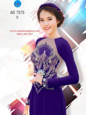 Vải áo dài Hoa văn thiết kế 2019 AD 7575 30 1563726224 826 Vai ao dai Hoa van thiet ke 2019 AD 7575