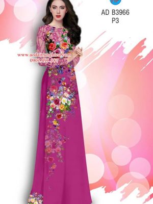 Vải áo dài Hoa hồng thiết kế 2019 AD B3966 27 1563726569 417 Vai ao dai Hoa hong thiet ke 2019 AD B3966