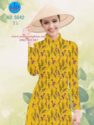 Vải áo dài Lá xinh kiểu mới AD 5042 31 1563793325 35 Vai ao dai La xinh kieu moi AD 5042
