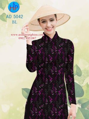 Vải áo dài Lá xinh kiểu mới AD 5042 21 1563793325 385 Vai ao dai La xinh kieu moi AD 5042