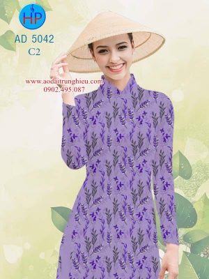 Vải áo dài Lá xinh kiểu mới AD 5042 30 1563793325 402 Vai ao dai La xinh kieu moi AD 5042