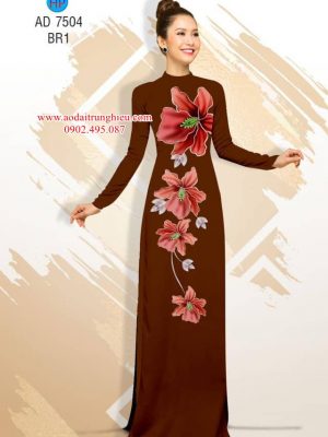 Vải áo dài Hoa in 3D kiểu mới AD 7504 29 1563794344 726 Vai ao dai Hoa in 3D kieu moi AD 7504