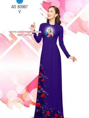 Vải áo dài Mẹ Maria thiết kế 2019 AD B3967 24 1563794608 256 Vai ao dai Me Maria thiet ke 2019 AD B3967