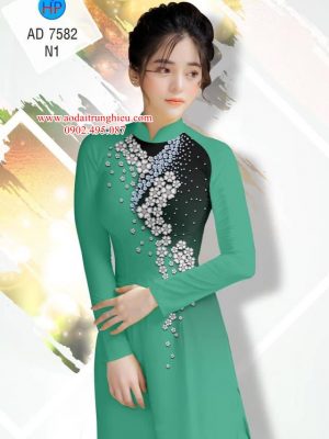 Vải áo dài Hoa in 3D kiểu mới AD 7582 30 1563794841 573 Vai ao dai Hoa in 3D kieu moi AD 7582