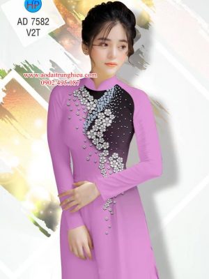 Vải áo dài Hoa in 3D kiểu mới AD 7582 27 1563794841 760 Vai ao dai Hoa in 3D kieu moi AD 7582