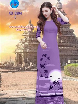 Vải áo dài Trăng trên biển kiểu mới AD 5394 21 1563795898 522 Vai ao dai Trang tren bien kieu moi AD 5394