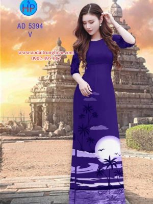 Vải áo dài Trăng trên biển kiểu mới AD 5394 34 1563795898 906 Vai ao dai Trang tren bien kieu moi AD 5394