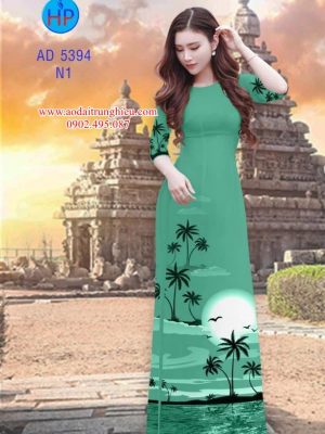 Vải áo dài Trăng trên biển kiểu mới AD 5394 24 1563795898 934 Vai ao dai Trang tren bien kieu moi AD 5394