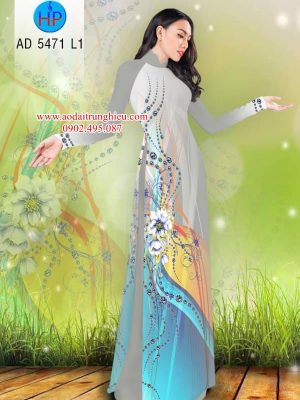 Vải áo dài Hoa in 3D kiểu mới AD 5471 23 1563796818 303 Vai ao dai Hoa in 3D kieu moi AD 5471