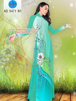 Vải áo dài Hoa in 3D kiểu mới AD 5471 24 1563796818 562 Vai ao dai Hoa in 3D kieu moi AD 5471