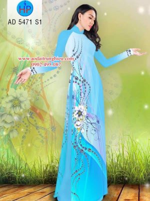 Vải áo dài Hoa in 3D kiểu mới AD 5471 26 1563796819 668 Vai ao dai Hoa in 3D kieu moi AD 5471